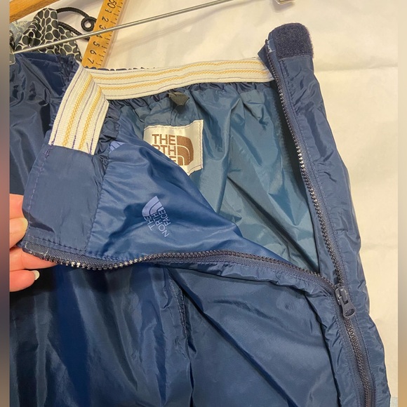 Vintage The North Face Brown Label Gore Tex Side Zip Windbreaker Blue size Large - Picture 7 of 7